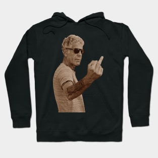 Anthony Bourdain Middle Finger Hoodie